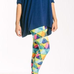 NWT Agnes & Dora Leggings Prism Palace SIZE S/M